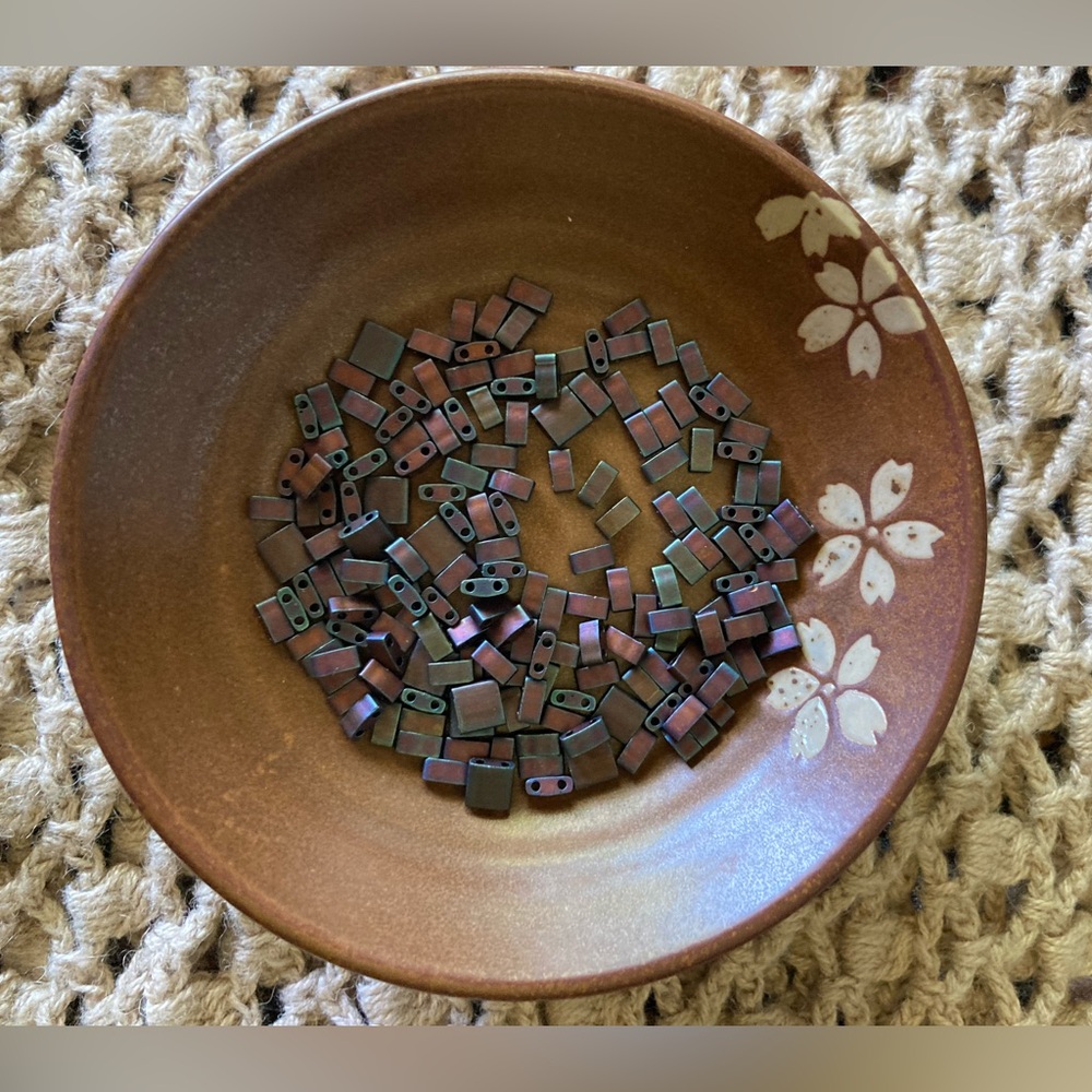 Japanese Glass Tila Bead Mix With Stackable Clear Storage Container - Picture 11 of 16